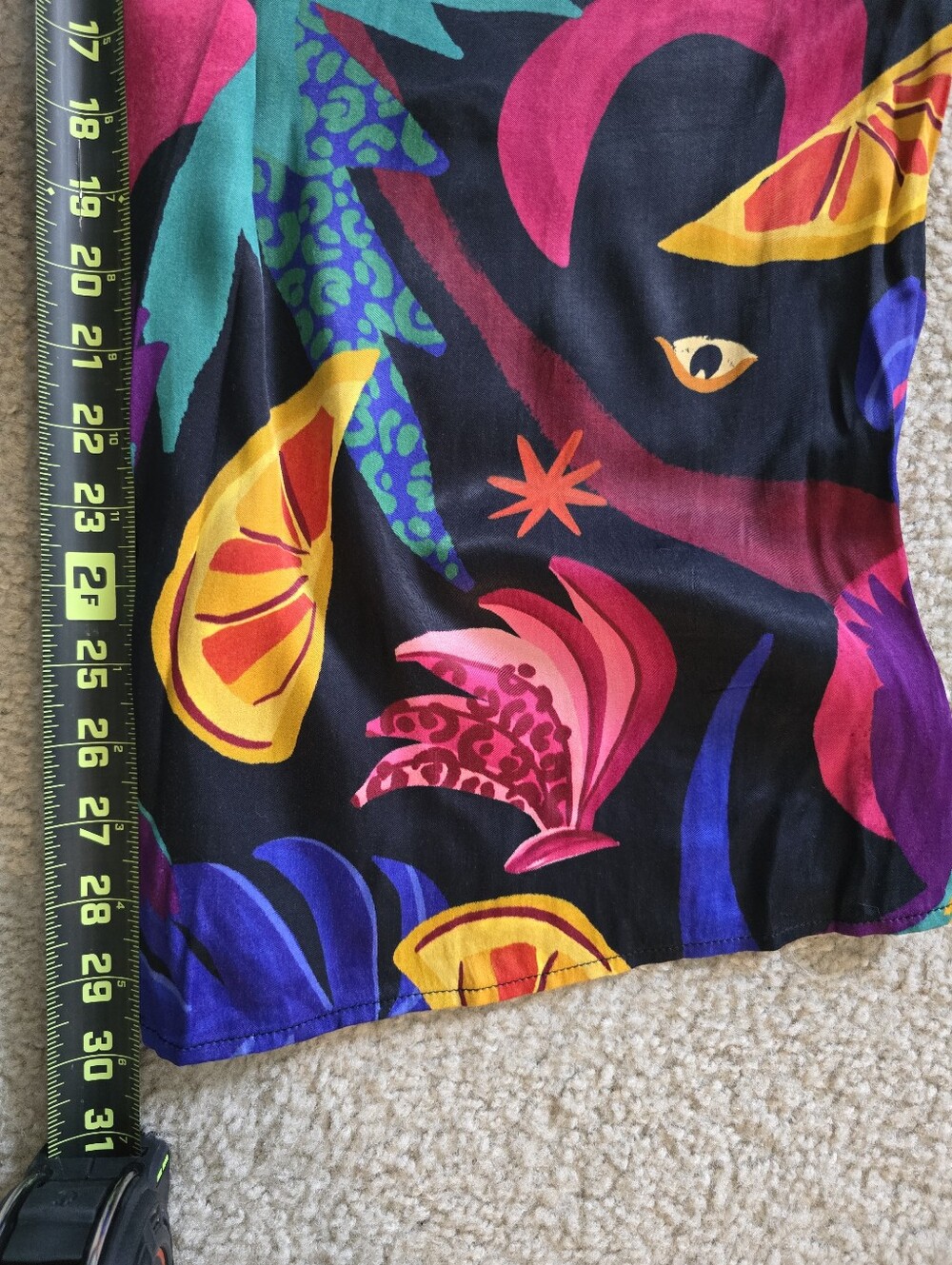 Farm Rio Mystic Jungle Print Wide Leg Pants Small - Picture 10 of 13